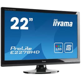 22-inch Iiyama ProLite E2278HD 1920 x 1080 LED Beeldscherm Zwart