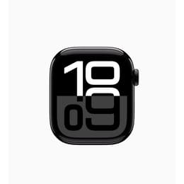 Apple Watch Series 10 (2024) GPS 46 mm - Aluminium Gitzwart - Zonder polsband Zonder polsband