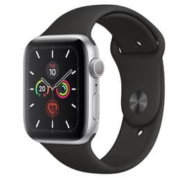 Apple Watch (Series 1) 2015 GPS 38 mm - Aluminium Zilver - Sport armband Zwart