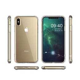 Hoesje iPhone Xs Max - Kunststof - Transparant