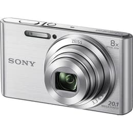 Compactcamera Cyber-Shot DSC-W830 - Grijs + Zeiss Zeiss Vario-Tessar 25-200mm f/3.3-6.3 f/3.3-6.3