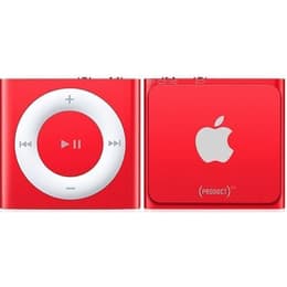Apple Shuffle 4G MP3 & MP4 speler 2GB- Rood