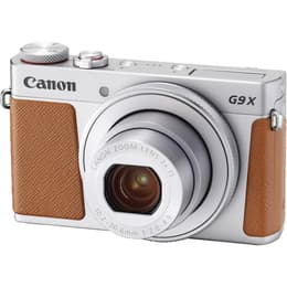 Compactcamera PowerShot G9 X Mark II - Grijs + Canon Zoom Lens 3X 10.2-30.6mm f/2.0-4.9 f/2.0-4.9