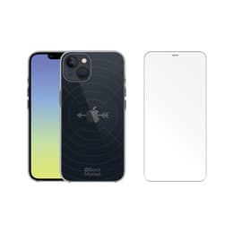 Back Market Hoesje iPhone 13 mini en beschermend scherm - GRS 4.0 Gerecycled plastic - Transparant