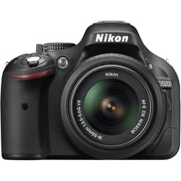 Spiegelreflexcamera Nikon D5200 - Zwart + Lens Nikon AF-S DX Nikkor 18-105mm F3.5-5.6G ED VR