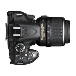Spiegelreflexcamera Nikon D5200 - Zwart + Lens Nikon AF-S DX Nikkor 18-105mm F3.5-5.6G ED VR