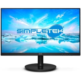 27-inch Philips V Line 271V8LAB - built-in speakers - with stand 1920 x 1080 LCD Beeldscherm Zwart