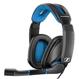 GSP 300 geluidsdemper gaming Hoofdtelefoon - bedraad microfoon Zwart/Blauw