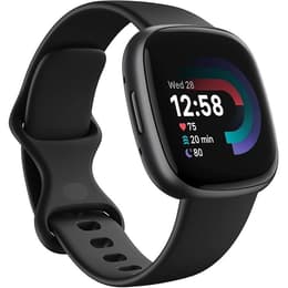 Horloges Fitbit Cardio GPS Versa 4 Fitness - Zwart