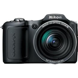 Compactcamera CoolPix L100 - Zwart + Nikon Zoom 3x Nikkor 6.2-18.6mm f/3.5-5.4 f/3.5-5.4
