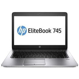 HP EliteBook 745 G2 14" A8 1.9 GHz - SSD 128 GB - 8GB AZERTY - Frans
