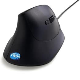 Simpletek Vertical mouse, 1.6m cable, 1200/1800/2400/3600 DPI, 6 buttons Muis