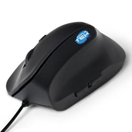 Simpletek Vertical mouse, 1.6m cable, 1200/1800/2400/3600 DPI, 6 buttons Muis