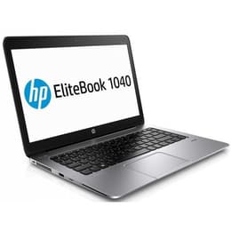Hp EliteBook Folio 1040 G1 14" Core i5 1.9 GHz - SSD 256 GB - 8GB AZERTY - Frans