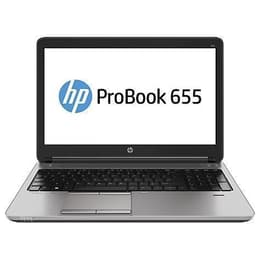 HP ProBook 655 G1 15" A10 2.5 GHz - HDD 500 GB - 8GB AZERTY - Frans