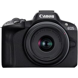 DSLR EOS R50 - Zwart + Canon RF-S 18-45mm f/4.5-6.3 IS STM f/4.5-6.3