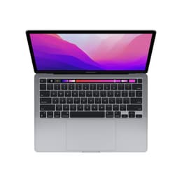MacBook Pro 13" (2022) - Apple M2 met 8‑core CPU en 10-core GPU - 8GB RAM - SSD 512GB - Standaarddisplay - QWERTY - Nederlands