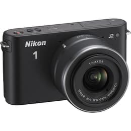 Hybride camera Nikon 1 J2 - Zwart + Lens Nikon 1 Nikkor VR 10-30mm f/3.5-5.6
