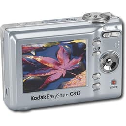 Compactcamera Kodak EasyShare C813 - Grijs + Lens Kodak AF 3x Optical Aspheric