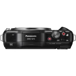 Lumix DMC-GF3 - Zwart + Panasonic Lumix G Vario 14-42 mm f/3.5-5.6 f/3.5-5.6