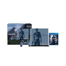 PlayStation 4 1000GB - Blauw - Limited edition Uncharted 4 + Uncharted 4