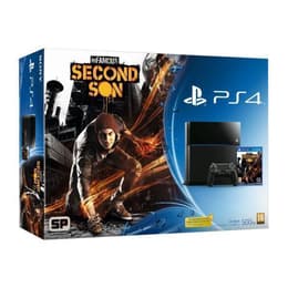 PlayStation 4 500GB - Zwart + inFamous: Second Son