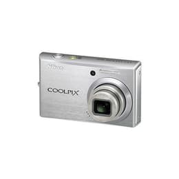 Compactcamera Coolpix S610 - Zilver Nikon Nikkor 4X Optical Zoom VR 5-20mm f/2,7-5,8 f/2,7–5,8