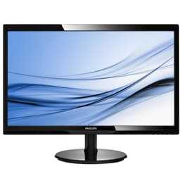 24-inch Philips 246V5LHAB 1920 x 1080 LCD Beeldscherm Zwart