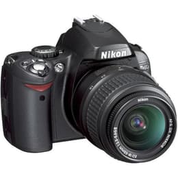 Spiegelreflexcamera - Nikon D40 Zwart + Lens Nikon AF-S DX Nikkor 18-55mm f/3.5-5.6G II + AF-S DX 55-200mm f/4-5.6G ED