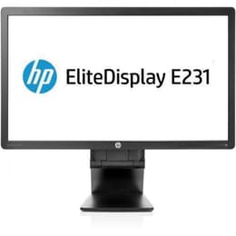 23-inch HP EliteDisplay E231 1920 x 1080 LCD Beeldscherm Zwart