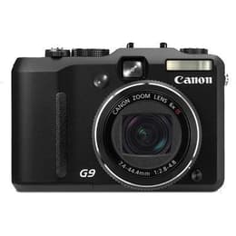 Compactcamera PowerShot G9 - Zwart + Canon Canon Zoom Lens 6x IS 35-210 mm f/2.8-4.8 f/2.8-4.8