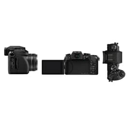 Lumix G DMC-G7W - Zwart + Panasonic Lumix G vario 14-42mm f/3.5-5.6 II ASPH Mega OIS + Lumix G vario 45-150mm f/4-5,6 Vario OIS f/3.5-5.6 + f/4-5,6