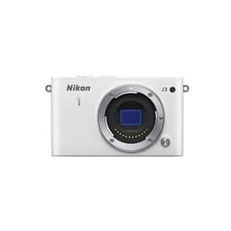 Hybride camera Nikon 1 J3 alleen behuizing - Wit