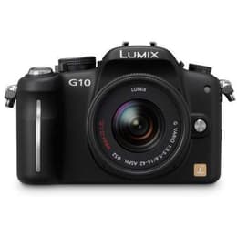 Hybride Camera Panasonic Lumix DMC-G10 Zwart + Lens Panasonic Lumix G Vario 14-42 mm f/3.5-5.6 II ASPH. MEGA O.I.S