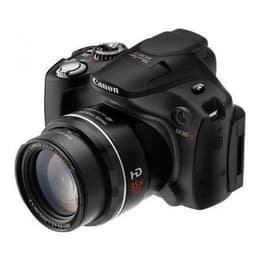 Bridge camera Canon Powershot SX30 IS - Zwart - lens Canon Zoom Lens 28-840 mm f/2.7-5.8