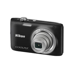 Compactcamera Nikon Coolpix S2800 - Zwart