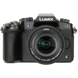 Hybride camera Panasonic DMC-G80 - Zwart + Lens Panasonic Lumix G Vario 12-60mm F3.5-5.6 ASPH Power OIS + Lens Panasonic Lumix G 25mm F1.7 ASPH