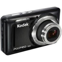 Compactcamera Kodak PixPro X53 Zwart + Lens PixPro Aspherical Zoom Lens 28-140 mm f/3.9-6.3