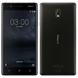Nokia 3 16 GB Dual Sim - Zwart - Simlockvrij