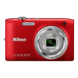 Compact Nikon Coolpix S2900 - Rood