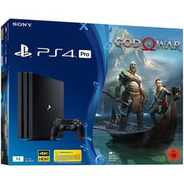 PlayStation 4 Pro 1000GB - Zwart God of War + God of War