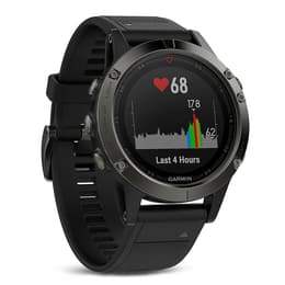 Horloges Cardio GPS Garmin Fenix 5 - Grijs/Zwart
