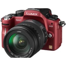 Spiegelreflexcamera - Panasonic Lumix DMC-GH1 Rood + Lens Panasonic Lumix G VARIO 14-140mm f/4-5.8