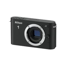 Hybride camera Nikon 1 J1 alleen behuizing - Zwart