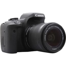 Spiegelreflexcamera Canon EOS 750D - Zwart + Lens Canon EF-S 18-55mm f/3.5-5.6 IS STM