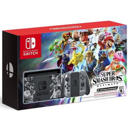 Switch 32GB - Grijs - Limited edition Super Smash Bros Ultimate +