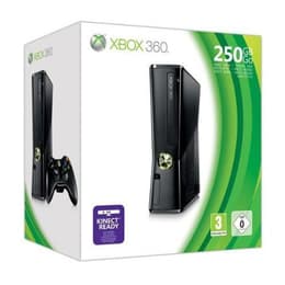Xbox 360 Slim HDD 250 GB Zwart