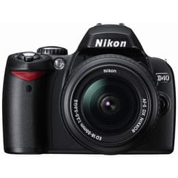 Reflex D40 - Zwart + Nikon AF-S DX Nikkor 18-55mm f/3.5-5.6G ED II