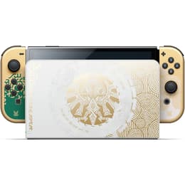 Nintendo Switch bseilq Switch OLED 64GB - Wit - Limited edition Zelda Tears Of The