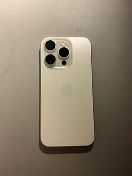 iPhone 15 Pro 256GB - Wit Titanium - Simlockvrij | Back Market